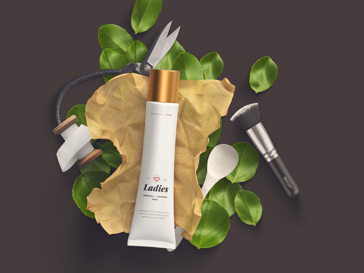 美容化妆女性品牌样机大合集 Beauty, Stationery, Wedding, Cosme..[7.69GB]插图(14)