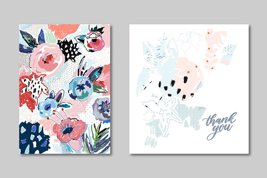 手绘花卉剪贴画第二弹 FlorART part 2插图(5)