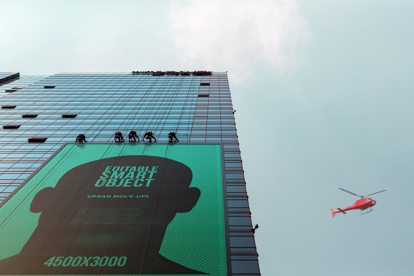 城市海报广告牌设计效果图预览样机素材库精选模板#2 Urban Poster / Billboard Mock-up – Huge Edition #2插图