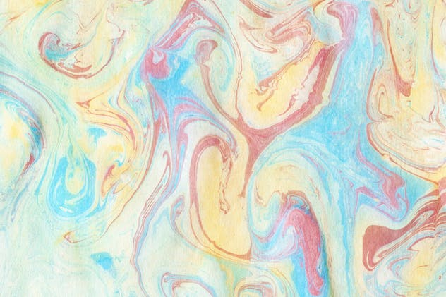 大理石混合颜料水彩纹理套装V4 Marble Ink Textures 4插图(8)