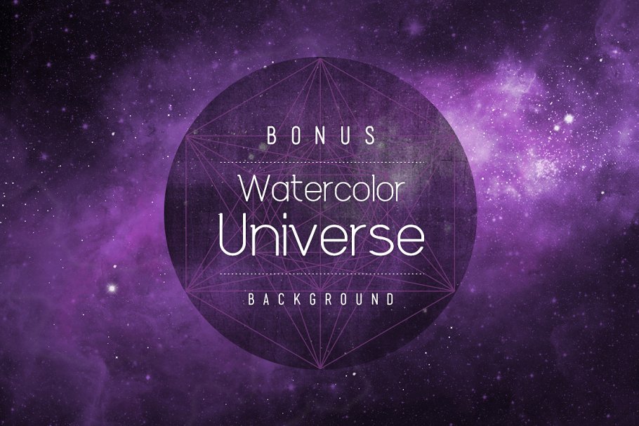 神圣几何矢量图形素材包 Sacred Geometry Vector Pack Vol. 5插图(3)