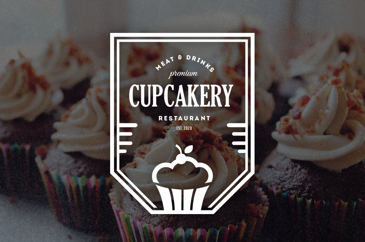 12款复古风格Logo＆徽章设计模板v02 12 Vintage Logos & Badges V2插图(2)