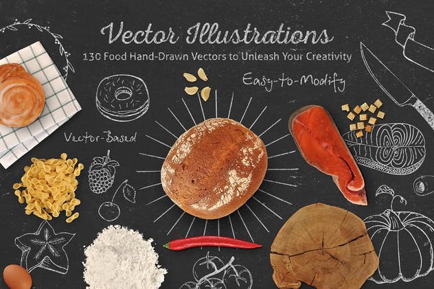 蔬菜大杂烩巨无霸食物场景生成器 Ratatouille 2 — Extended Food Scene Creator插图(4)