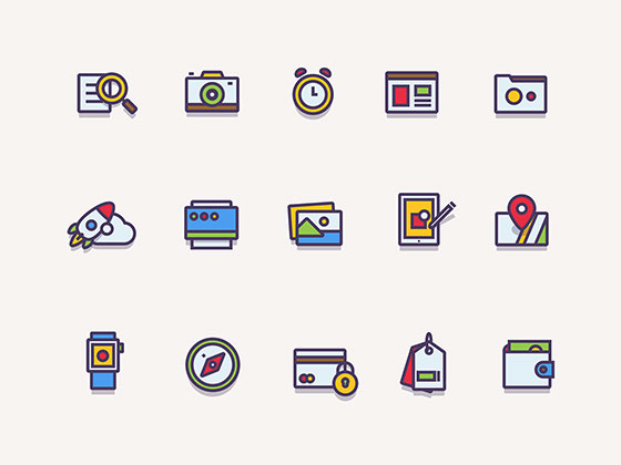 Klea 图标集素材之家精选sketch素材