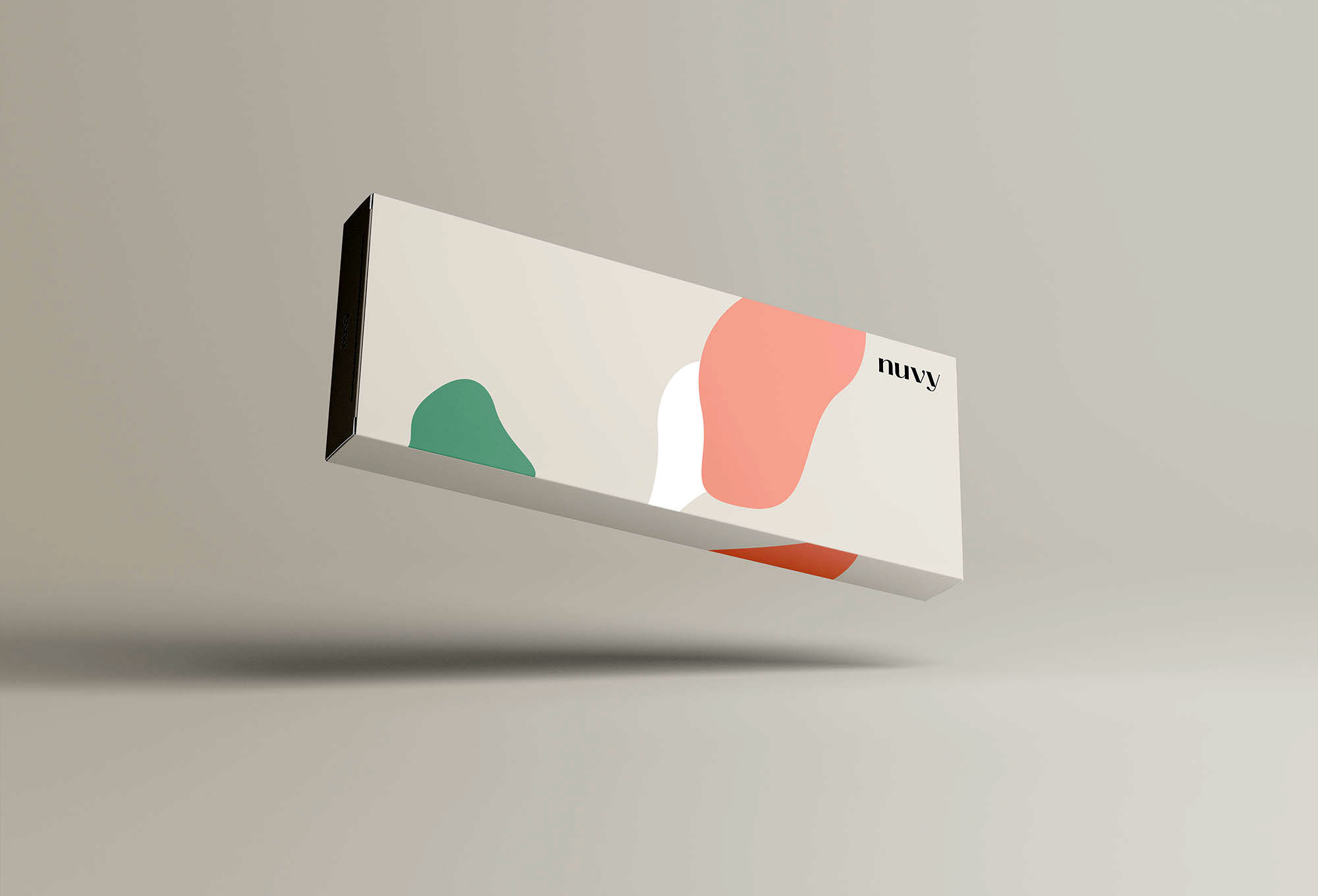 高档礼品矩形包装盒外观设计效果图素材库精选 Rectangular Box Mockup插图(2)