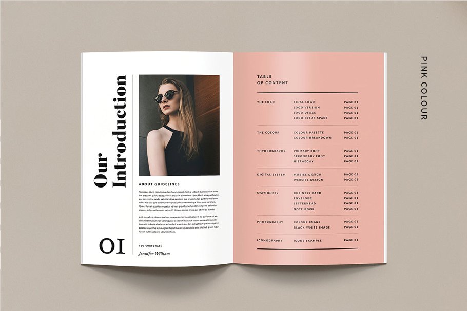 多用途时尚摄影/产品宣传册插图(9)