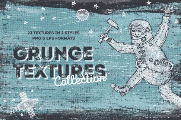 复古做旧风格粗糙纹理合集 Blackview Grunge Textures Collection