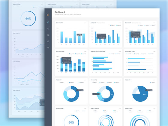 图表合集素材之家精选sketch素材