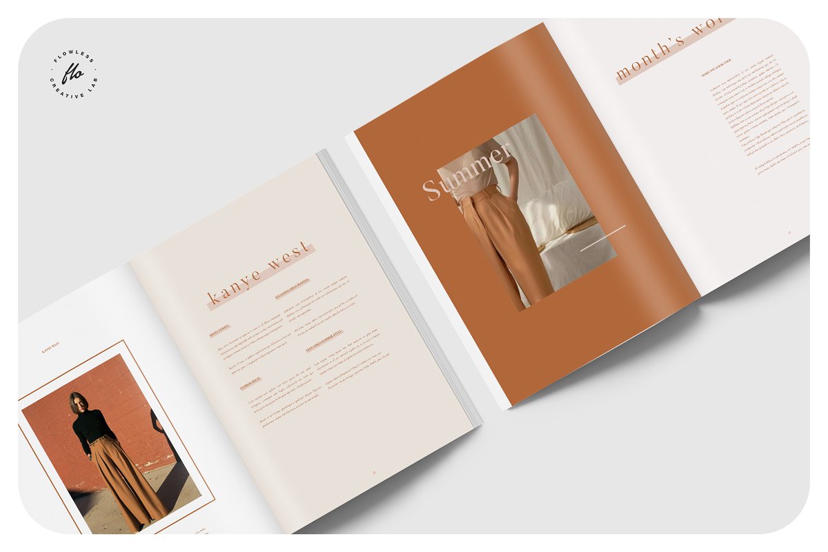 时尚秋季服装产品图册宣传册设计插图(2)