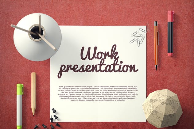 高品质办公场景艺术品样机 Artwork Mockup插图(2)