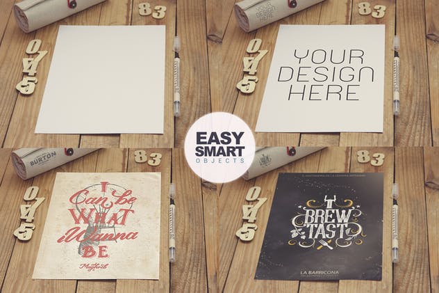 素描绘画工作室海报设计效果图样机素材库精选 Sketch Poster插图(1)