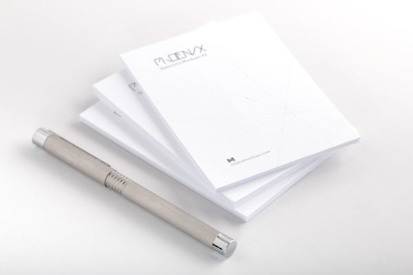 备忘录记事本封面设计效果图样机模板 Stack of Memo Mockup