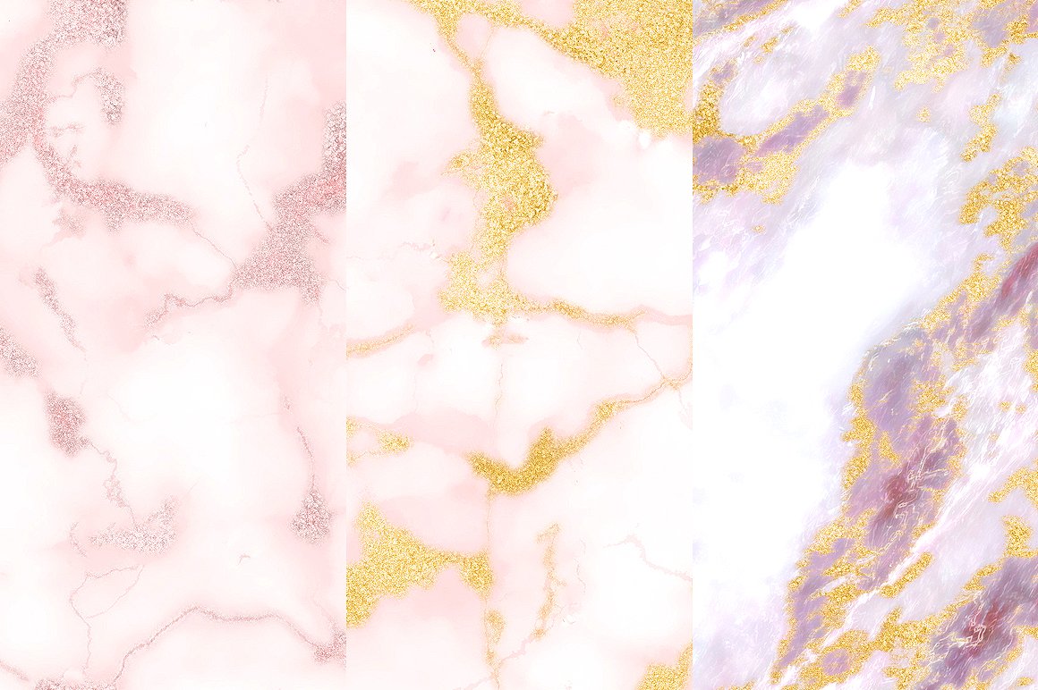 430+高品质的玫瑰金大理石高端纹理背景大集合插图(4)