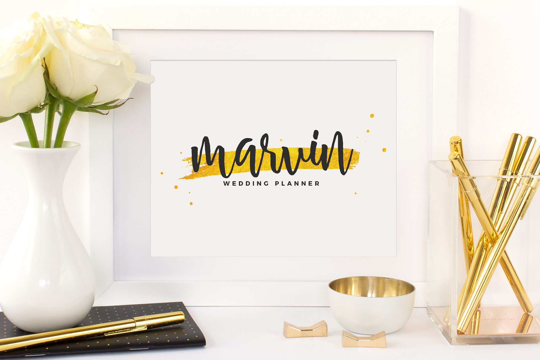 轻奢女性品牌Logo模板合集 Feminine Logo Pack插图(2)