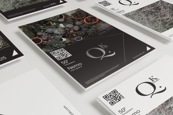 多视角海报传单样机 A4/A5 Poster-Flyer Mockups