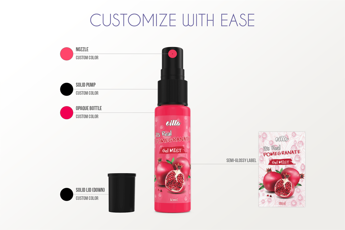 保湿喷雾瓶外观设计样机模板[10ml规格] Spray Bottle Mockup v. 10ml-A插图(1)