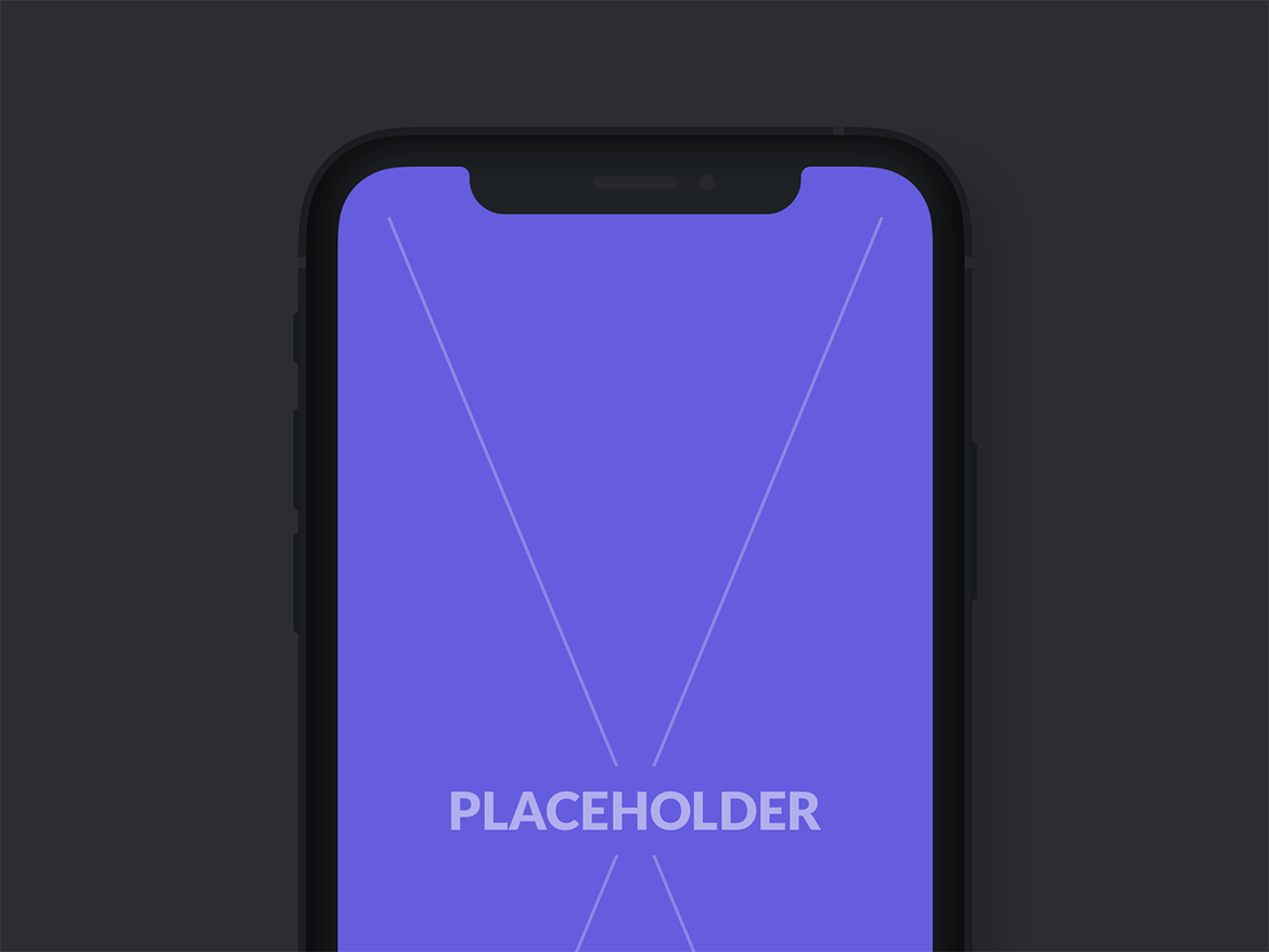 刘海屏iPhone手机等距网格素材库精选样机模板[黑色版本] Presentation Mockups Dark插图(6)