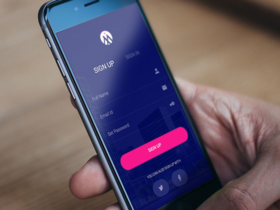 圆角登录表单素材之家精选sketch素材