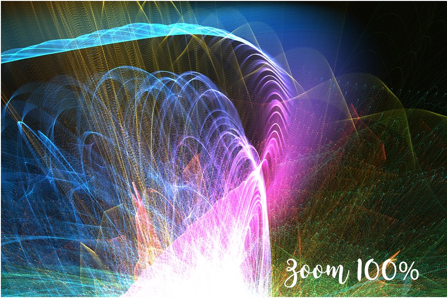 5K奇幻彩虹叠层背景 5K Rainbow Supernova Overlays插图(2)