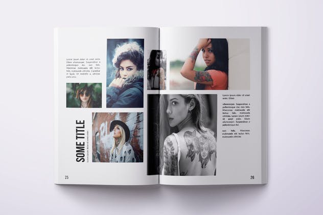 36页多用途A4规格企业画册产品目录设计模板 Multipurpose A4 Portfolio Design – 36 pages插图(7)