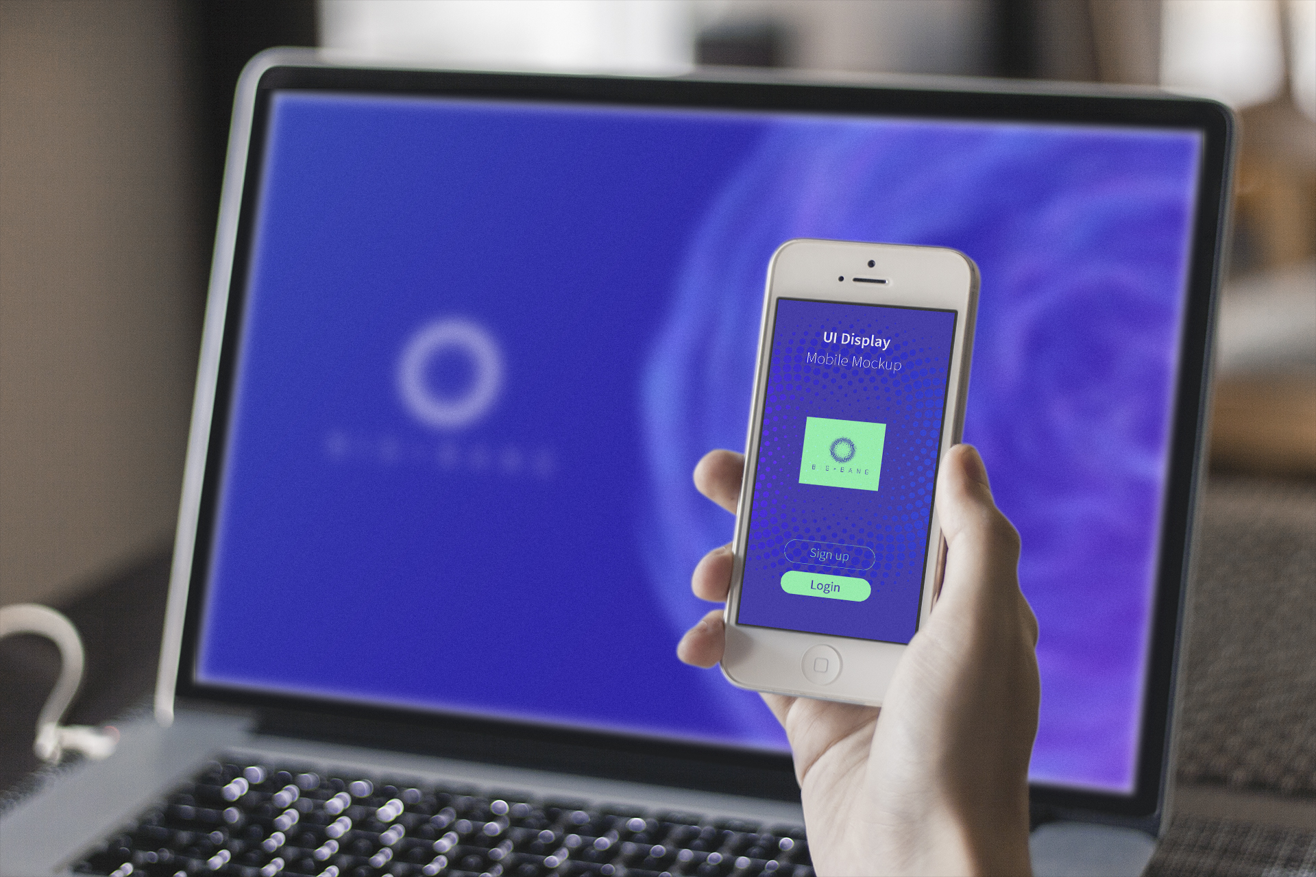 响应式页面设计效果图样机模板01 Device Mockup 01插图