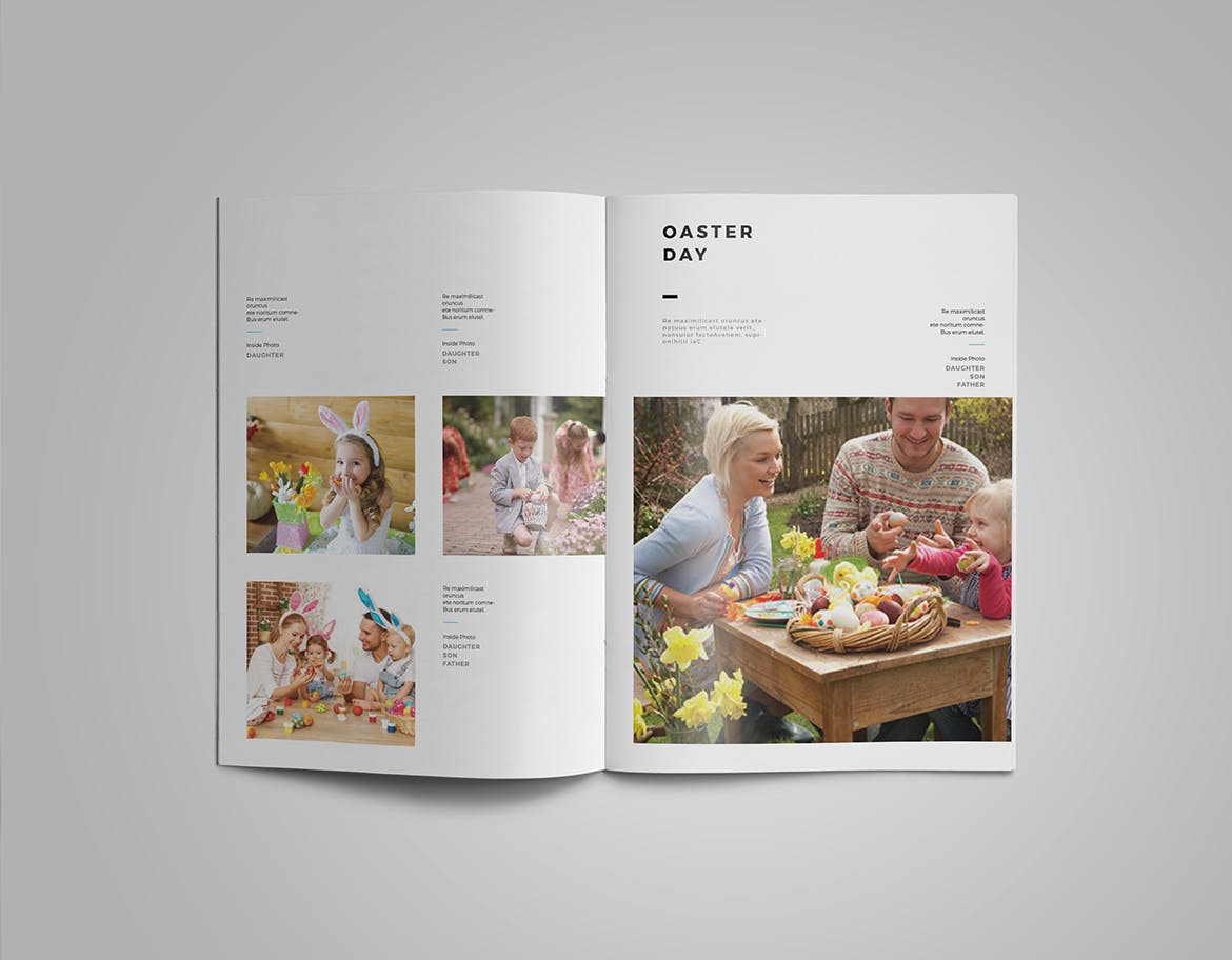 家庭相册相片集设计模板 Family Album Template插图(12)