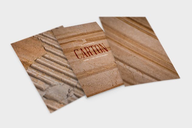 纸板箱纹理纸张背景素材 Carton Textures Paper Backgrounds插图(2)