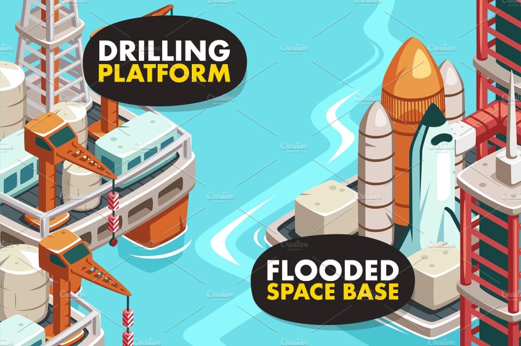 卡通水上游戏UI Kit打包下载[psd]插图(1)