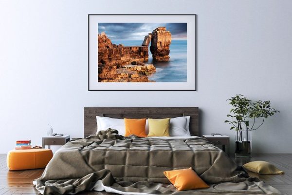 卧室&amp;客厅相框画框样机大合集 10 x Interior Backgrounds 03