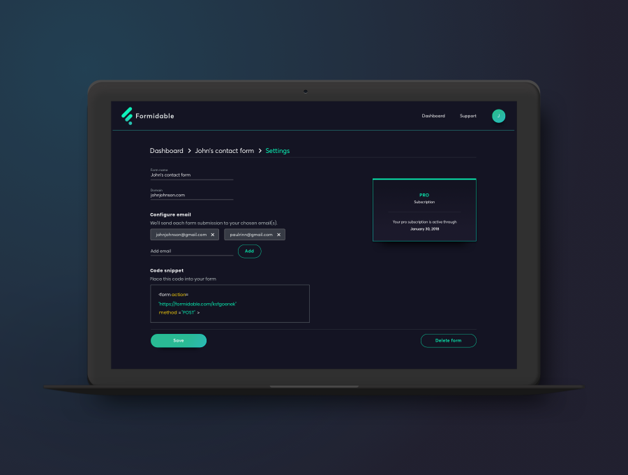 素材库下午茶：FAQ客服服务类响应式网盘模板下载[PSD,Sketch]插图(4)