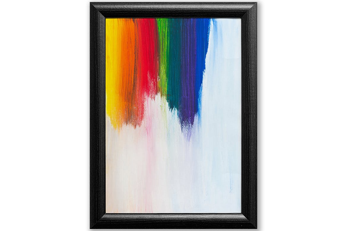 挂墙实木相框画框样机模板v3 Frame Picture Mockup [Vol3]插图(2)