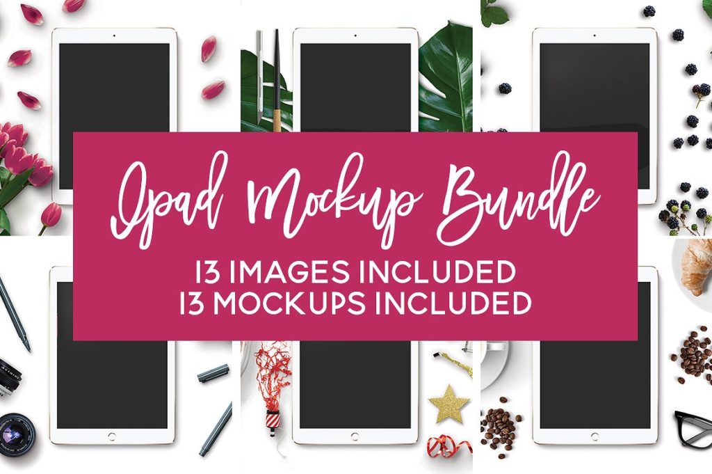 13个iPad Mockups打包下载[psd]插图