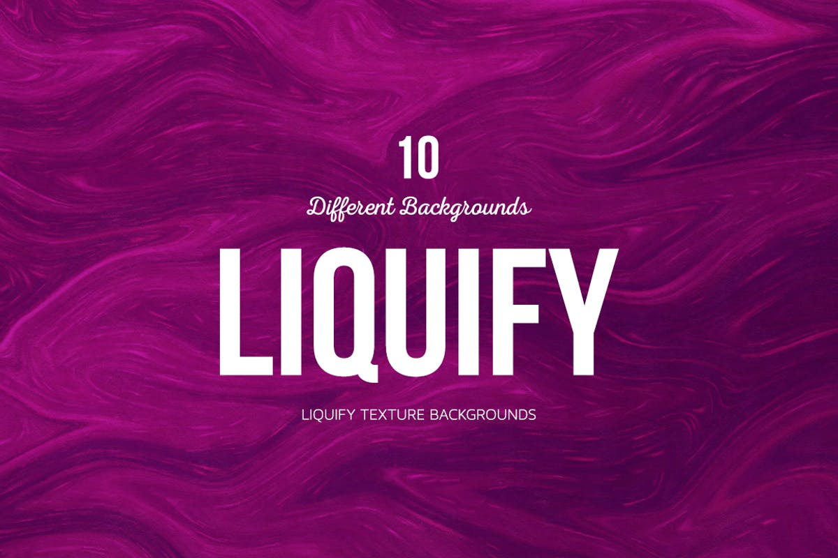 抽象液化背景 Liquify Abstract Backgrounds插图