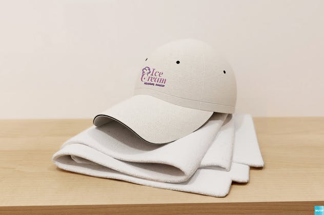 雪糕咖啡店铺品牌样机模板 Ice Cream – Coffee Branding Mockups插图(9)