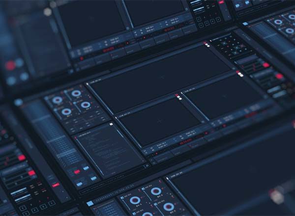 科幻的HUD抬头显示UI界面模板下载