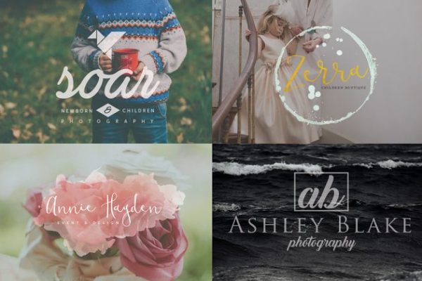 英文手绘字体Logo合集7 Logo Set 7