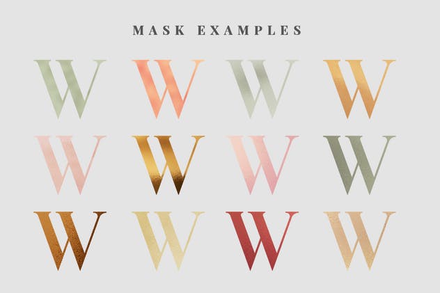 时尚闪亮箔纸纹理背景素材 Elegant Foil Textures插图(3)