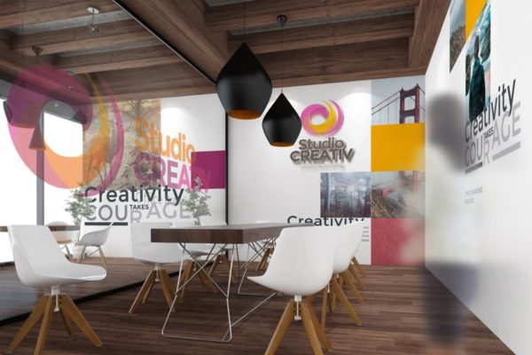 工作室/办公室品牌样机模板v2 Studio/ Office Branding Mockups V2