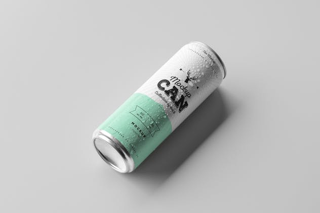 啤酒饮料罐头外观样机模板05 Can Mock-up 5插图(7)