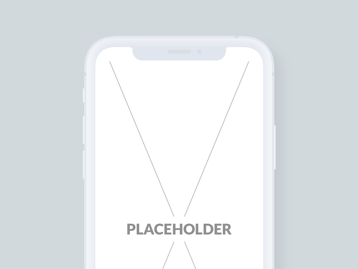 刘海屏iPhone手机等距网格素材库精选样机模板[白色版本] Presentation Mockups Light插图(6)