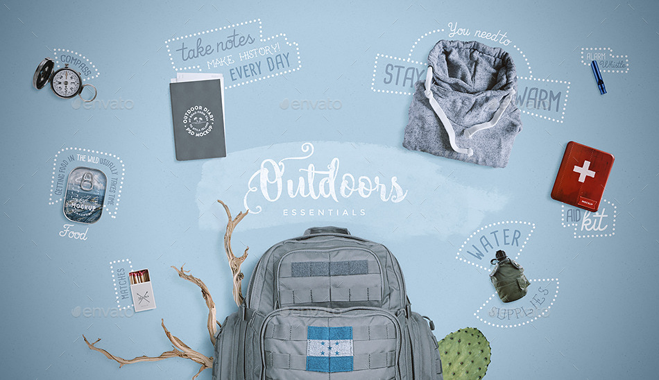 高品质的户外探险场景生成器下载 1.25 GB[psd]插图(6)