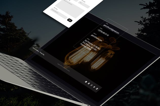 着陆页卡片式模板UI套件[Sketch&PS] Singleton 2 for Sketch & PS插图(7)