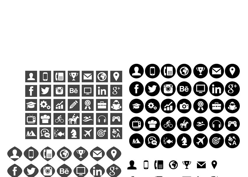 橘色现代简历模板 Citrus modern resume template插图(4)