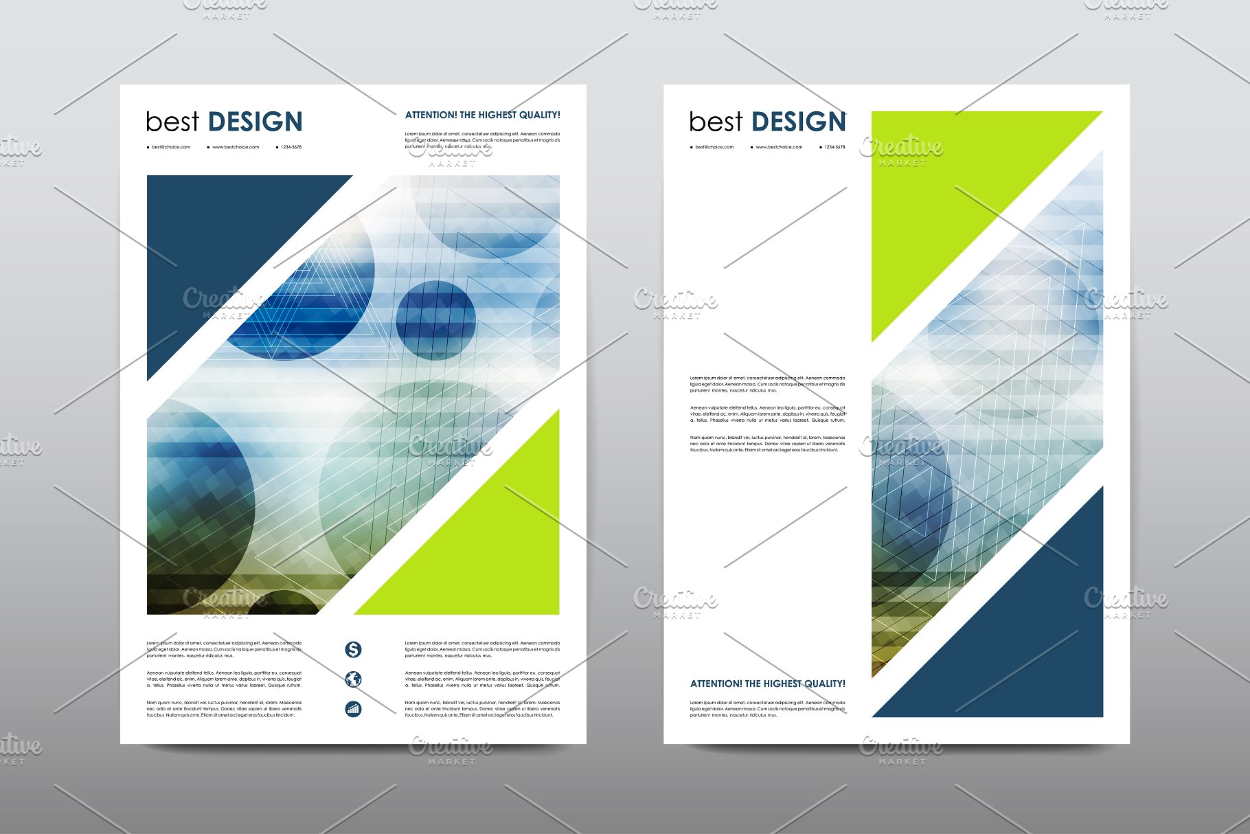 50+商业企业宣传小册子模板 50+ Business Brochures Bundle插图(43)