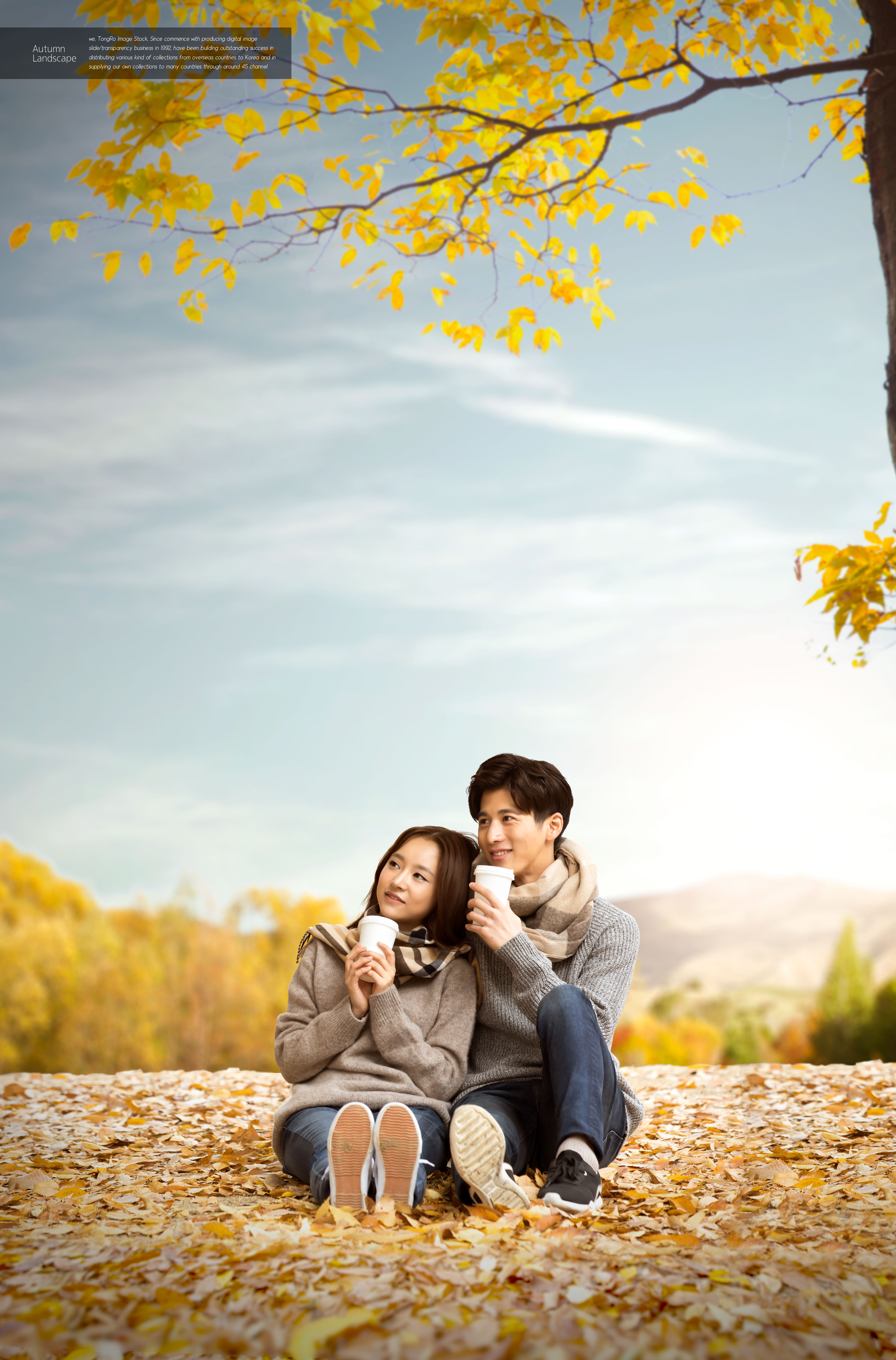 秋季情侣旅行景观海报图片素材[PSD]插图(5)