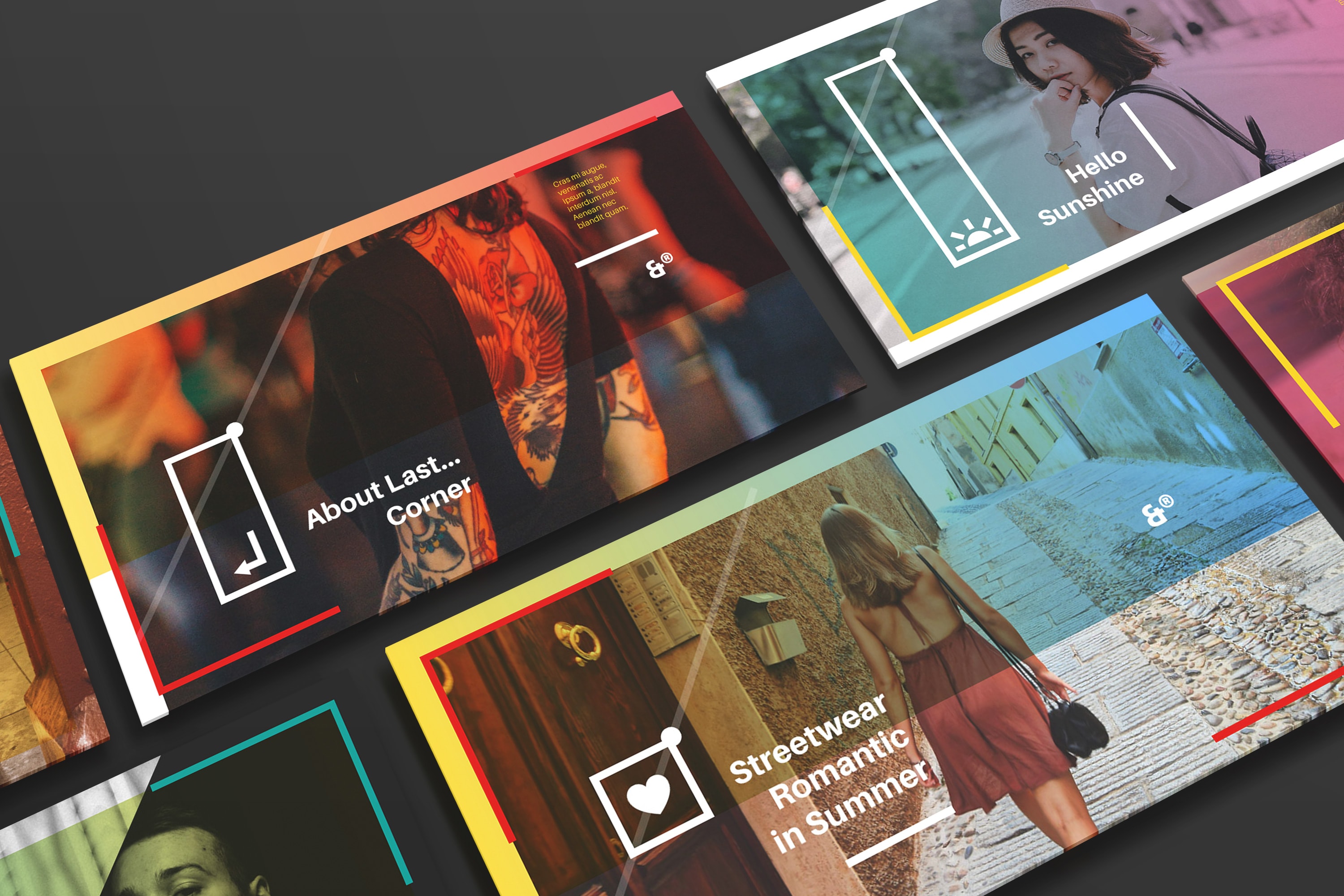 新媒体社交媒体传播设计物料效果图样机模板01 Landscape Perspective Mockup 01插图(2)