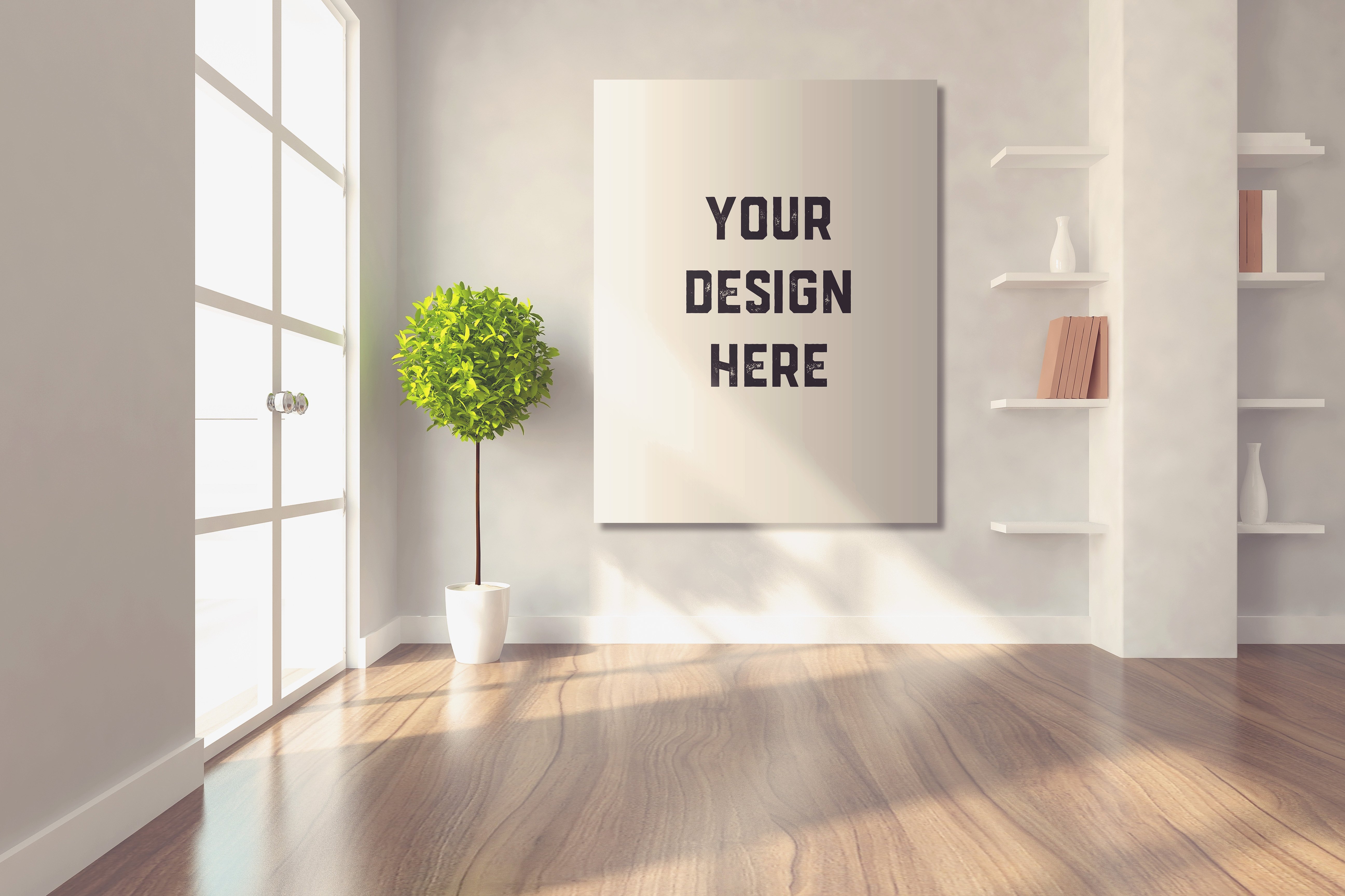 易编辑的墙上画框MOCKUPS模型包插图(12)