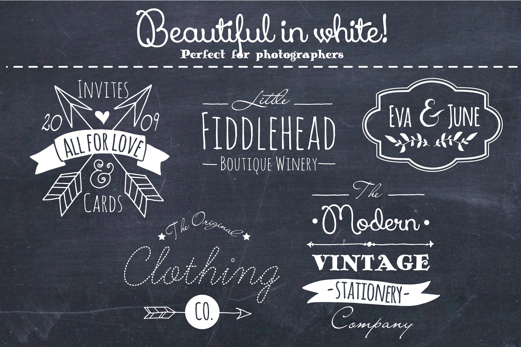 奇思妙想Logo模板合集 Whimsical Logo Templates – Set 4插图(1)