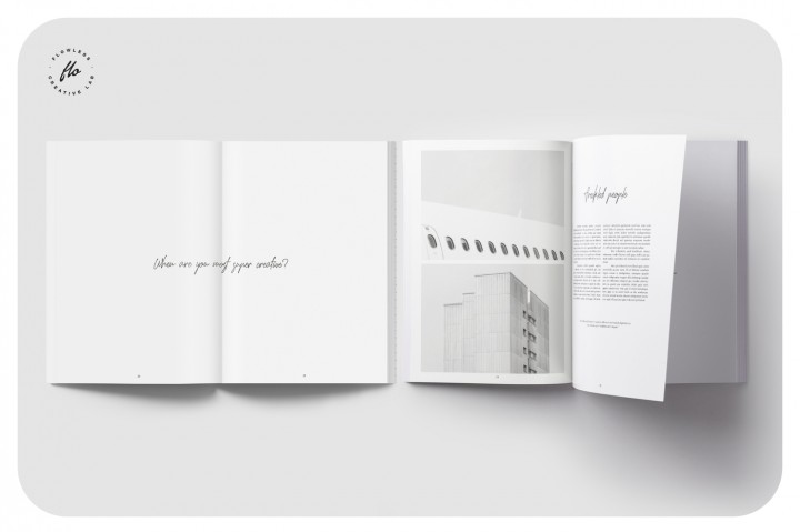 40页干净、美观、极简的摄影杂志模板下载[indd]插图(1)