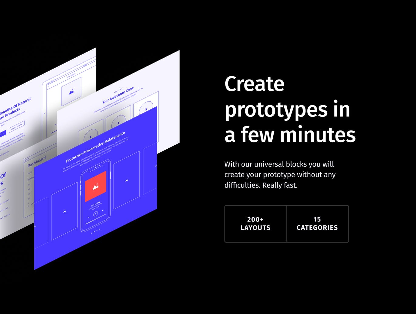 SKETCH&XD设计工具网站线框图模板素材 Method Wireframe Kit 2.3插图(3)